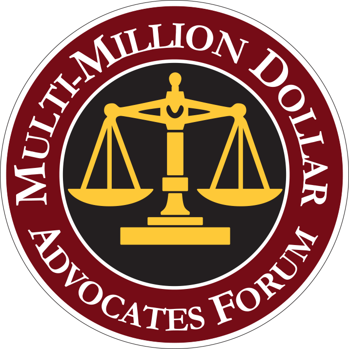 Multi-Million dollar advocates form badge icon
