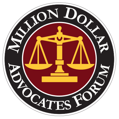 million dollar advocates forum badge icon